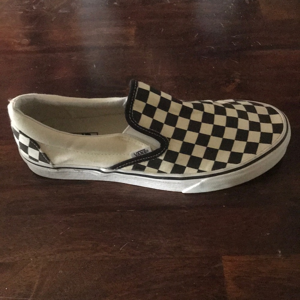 Women’s Checkered Print Vans